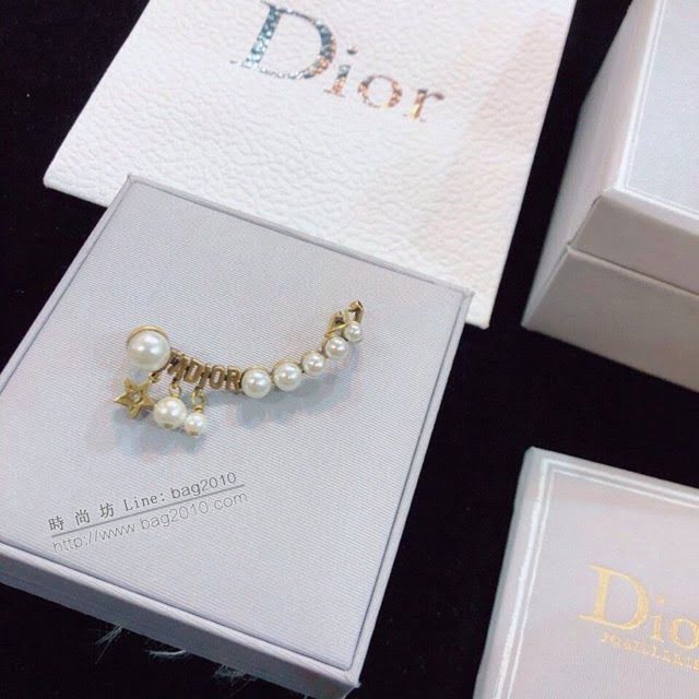 Dior飾品 迪奧經典熱銷款葉子耳夾連耳釘  zgd1206